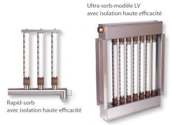 <p>Tubes de dispersion isol&eacute;es &agrave; haute efficacit&eacute;</p>